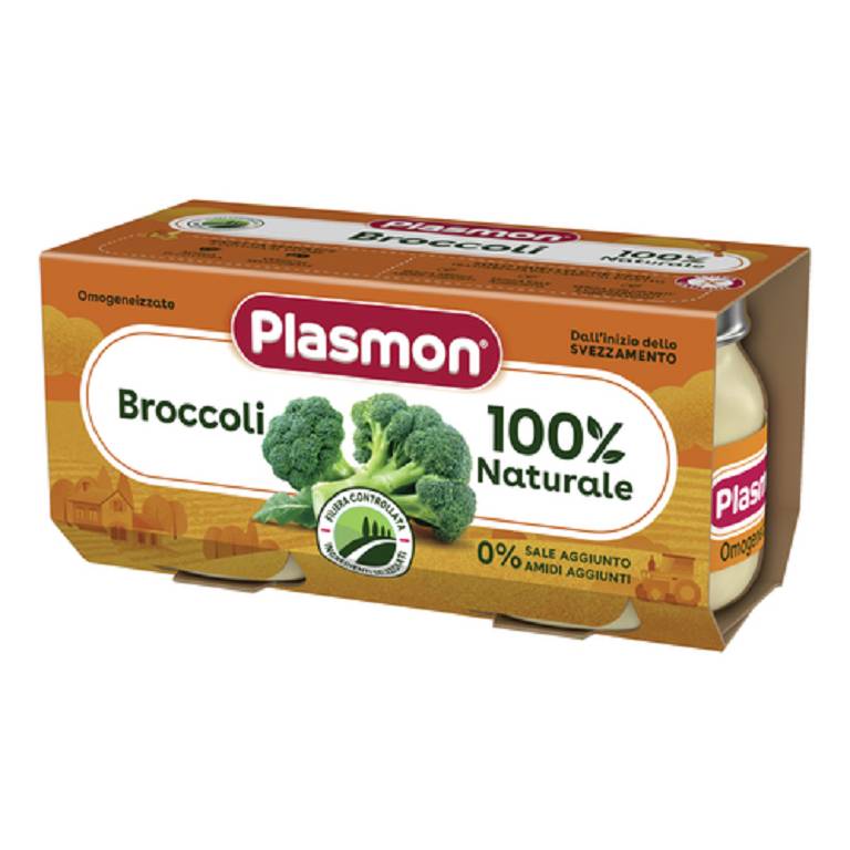 PLASMON OMOG BROCCOLI 2X80G